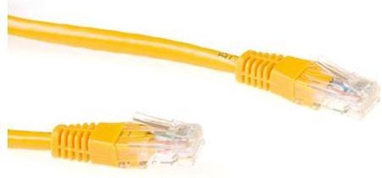 ACT IM8807 - Cat 6 UTP-kabel - RJ45 - 7 m - Geel