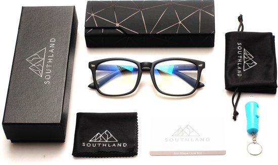 Southland Computerbril – Blauw Licht Bril – Blauw Licht Filter Bril – Blue Light Glasses – Beeldschermbril – Blue Light Filter Bril
