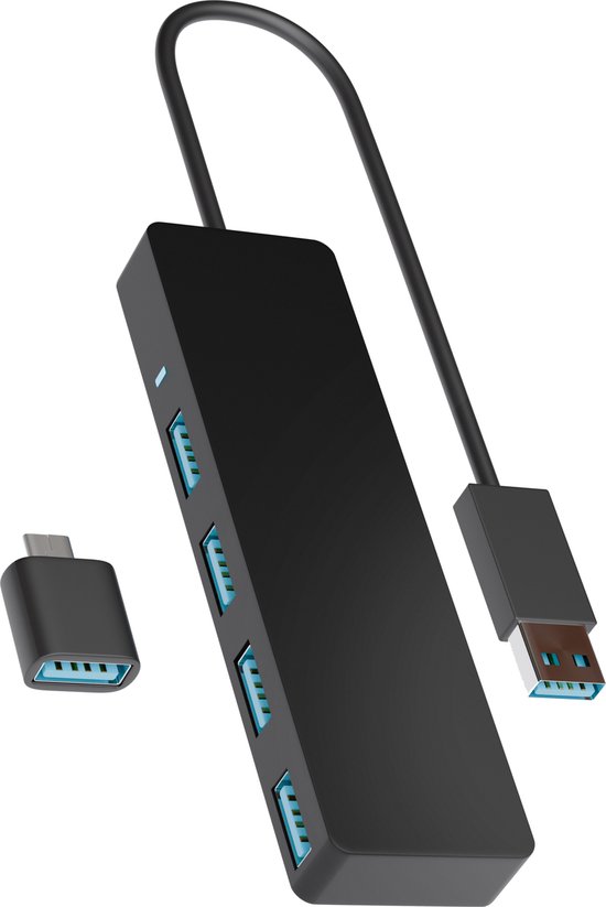 Nuvance - USB 3.0 Hub - 4 Poorten