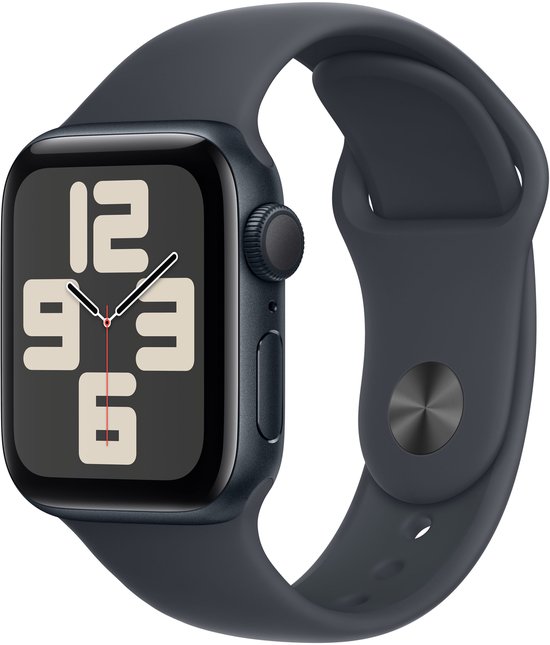 Apple Watch SE 2024 40mm Midnight budget smartwatch voor iPhone-gebruikers