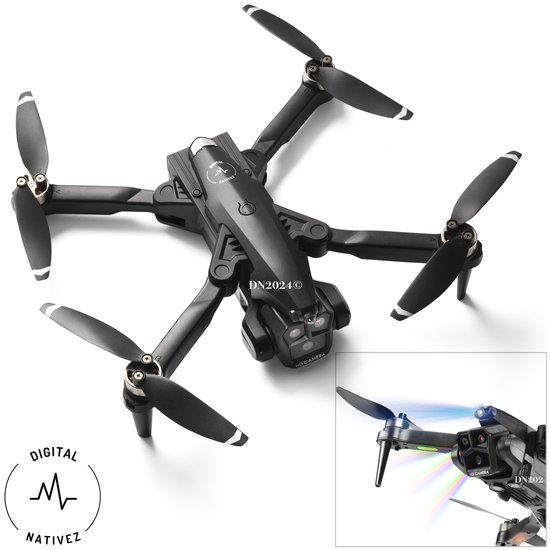 Digital Nativez Pro drone triple camera 4K met GPS