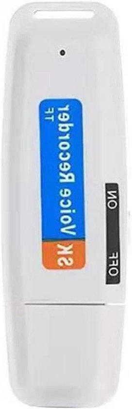Digitale voice recorder mini dictafoon opnameapparaat gesprekken opnemen tijdens opladen